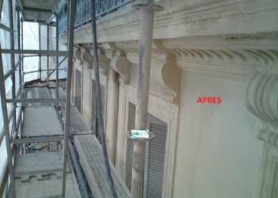 nettoyage par hydrogommage de façade Hérault